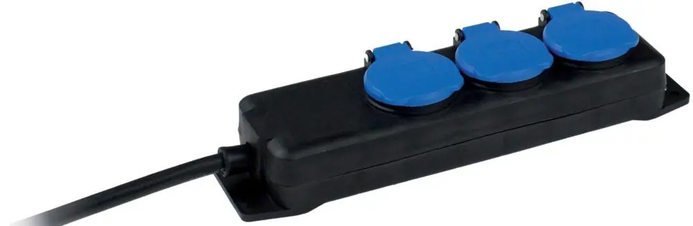 3-fach Verteilersteckdoseo.Schalter m.Klappdeckel Preisknaller